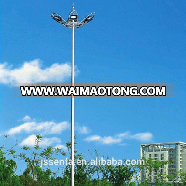 15M 25M 30M Stadium High Mast Flood Lighting Pole